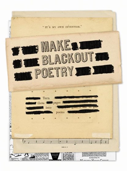 Make Blackout Poetry: Turn These Pages into Poems, John Carroll - Gebonden Paperback - 9781419732492