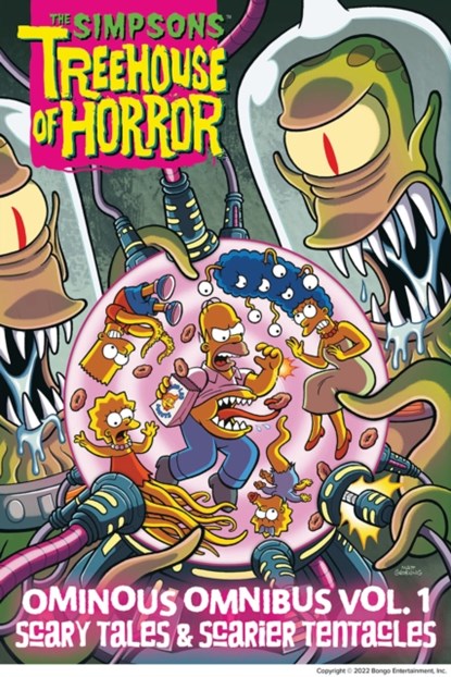 The Simpsons Treehouse of Horror Ominous Omnibus Vol. 1: Scary Tales & Scarier Tentacles, Matt Groening - Gebonden - 9781419737121