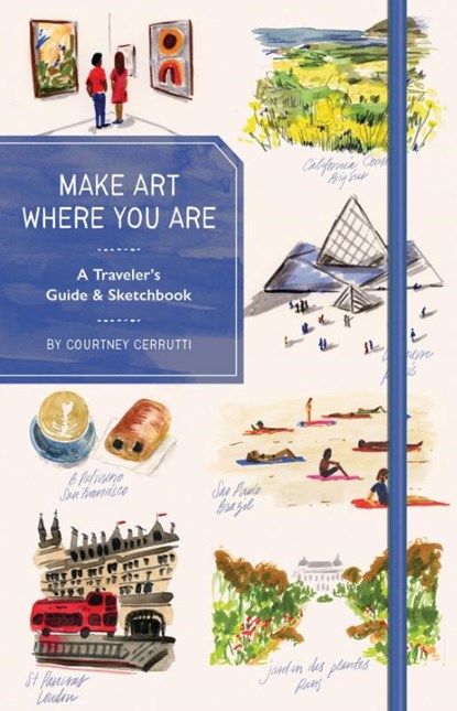 Make Art Where You Are (Guided Sketchbook), Courtney Cerruti - Gebonden - 9781419741432