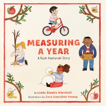 Measuring a Year: A Rosh Hashanah Story, Linda Elovitz Marshall - Gebonden - 9781419744976