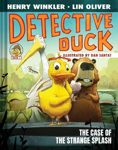 Detective Duck: The Case of the Strange Splash (Detective Duck #1), Henry Winkler - Gebonden - 9781419755132