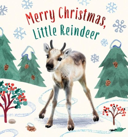 Merry Christmas, Little Reindeer: A Board Book, Amanda Wood - Gebonden - 9781419769498