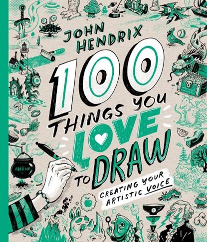 100 Things You Love to Draw, John Hendrix - Gebonden - 9781419776168