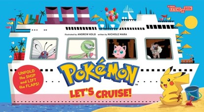 Pokemon All Aboard: Let’s Cruise! (An Abrams Extend-a-Book), Nichole Mara - Gebonden - 9781419783395