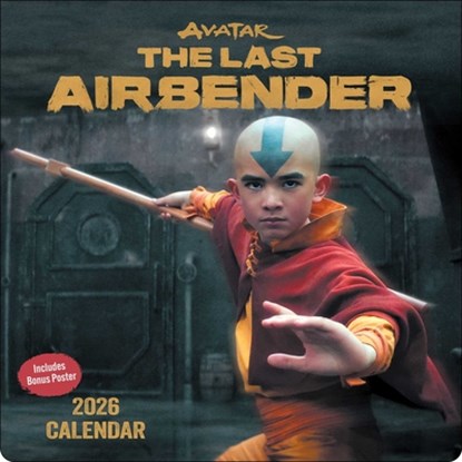 Avatar: The Last Airbender Netflix Series 2026 Wall Calendar with Bonus Poster, Nickelodeon Nickelodeon - Paperback - 9781419784378