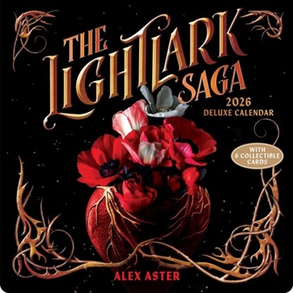 The Lightlark Saga 2026 Deluxe Wall Calendar with 6 Collectible Cards, Alex Aster - Paperback - 9781419785603
