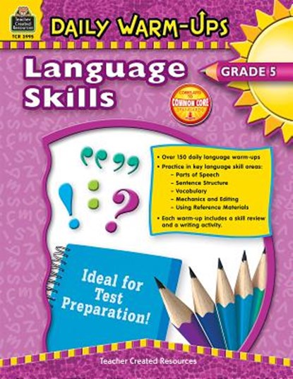 Daily Warm-Ups: Language Skills Grade 5, Mary Rosenberg - Paperback - 9781420639957