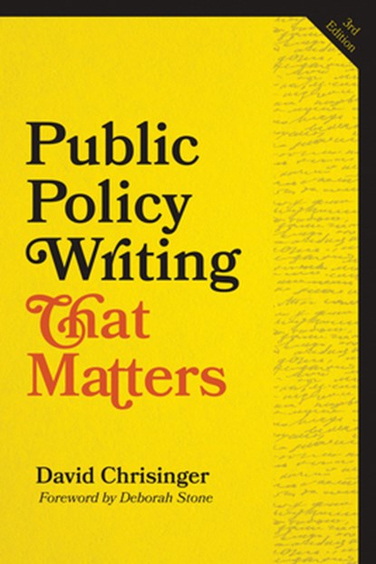 Public Policy Writing That Matters, David (Communications Analyst) Chrisinger - Paperback - 9781421454306
