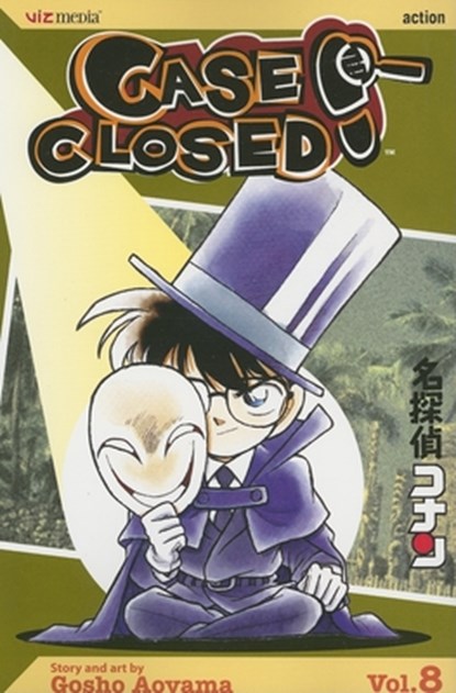 Case Closed, Vol. 8, Gosho Aoyama - Paperback - 9781421501116