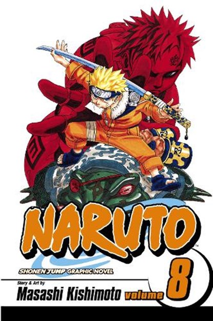 Naruto, Vol. 8, Masashi Kishimoto - Paperback - 9781421501246