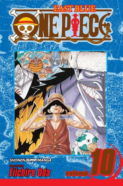 One Piece, Vol. 10, Eiichiro Oda - Paperback - 9781421504063