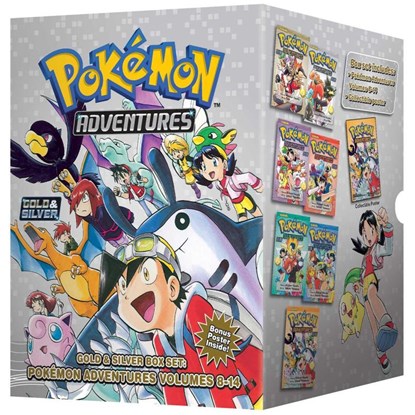 Pokemon Adventures Gold & Silver Box Set (Set Includes Vols. 8-14), Hidenori Kusaka - Paperback Boxset - 9781421550077