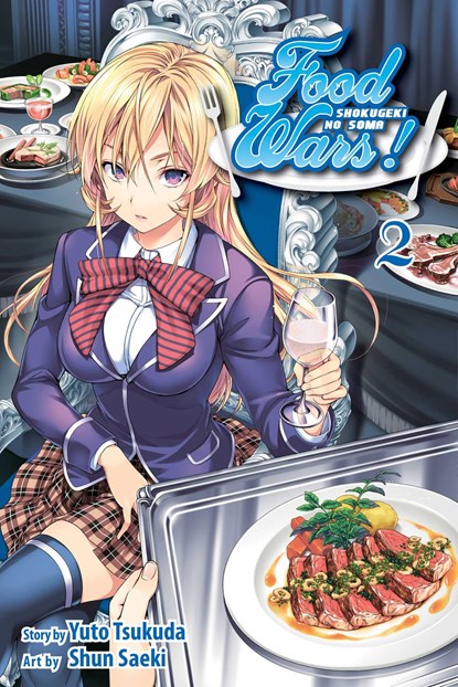 Food Wars!: Shokugeki no Soma, Vol. 2, Yuto Tsukuda - Paperback - 9781421572550