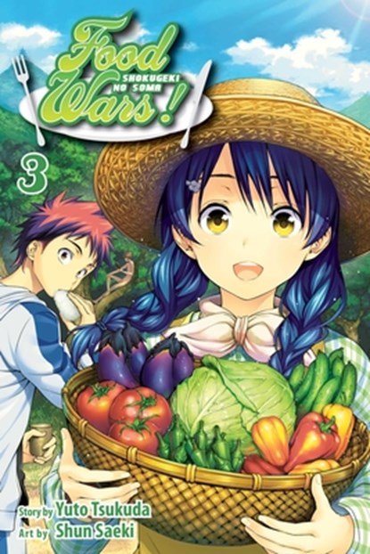 Food Wars!: Shokugeki no Soma, Vol. 3, Yuto Tsukuda - Paperback - 9781421572567