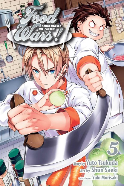 Food Wars!: Shokugeki no Soma, Vol. 5, Yuto Tsukuda - Paperback - 9781421573854