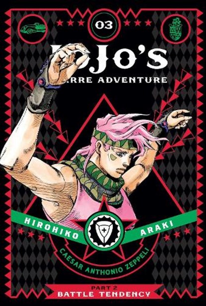 JoJo's Bizarre Adventure: Part 2--Battle Tendency, Vol. 3, Hirohiko Araki - Gebonden Gebonden - 9781421578842