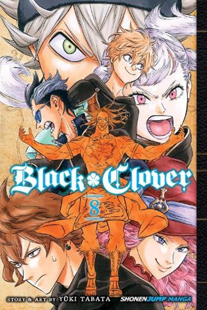 Black Clover, Vol. 8, Yuki Tabata - Paperback - 9781421595177