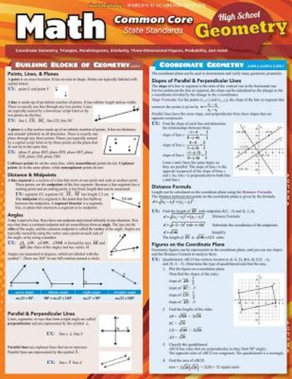 Math Common Core Geometry - 10th Grade, YABLONSKY,  Ken ; Yablonsky Communications, LLC - Paperback - 9781423222941
