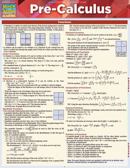 Pre - Calculus, Ken Yablonsky - Paperback - 9781423228158