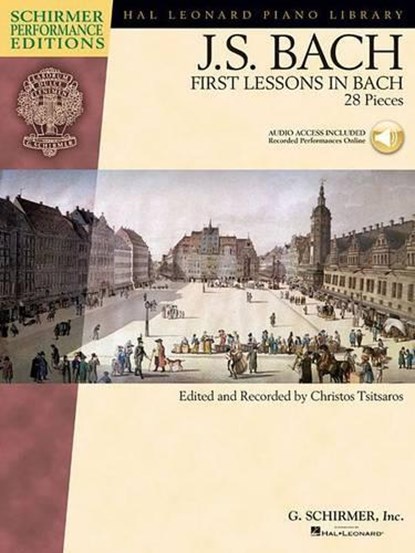 First Lessons in Bach, Christos Tsitsaros - Gebonden - 9781423446729