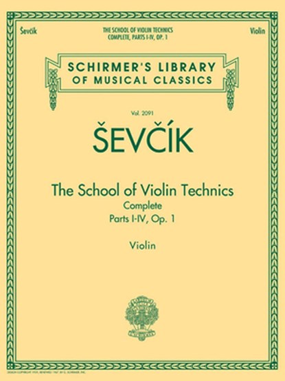 The School of Violin Technics Complete, Op. 1, Philipp Mittell - Gebonden - 9781423490906