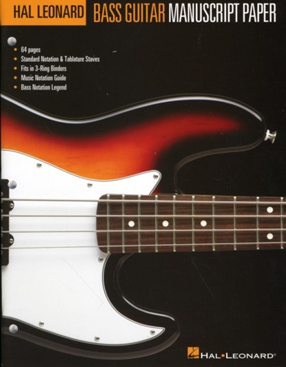 Hal Leonard Bass Guitar Manuscript Paper, Hal Leonard Publishing Corporation - Gebonden - 9781423492276