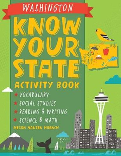 Know Your State Activity Book Washington, MOENCH,  Megan Hansen - Paperback - 9781423640592