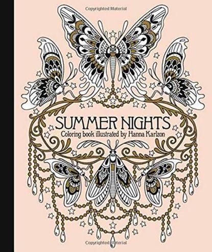 Summer Nights Coloring Book, Hanna Karlzon - Gebonden - 9781423645580