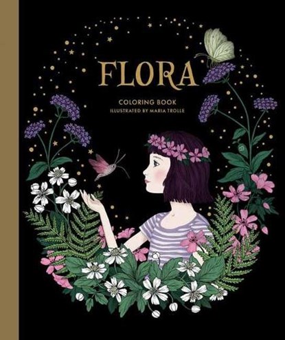 Flora Coloring Book, Maria Trolle - Gebonden - 9781423653554