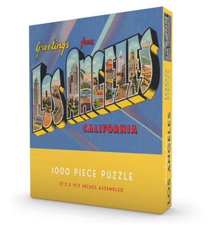 Greetings from Los Angeles Puzzle 1000 Pieces, Gibbs Smith Gift - Gebonden - 9781423668817