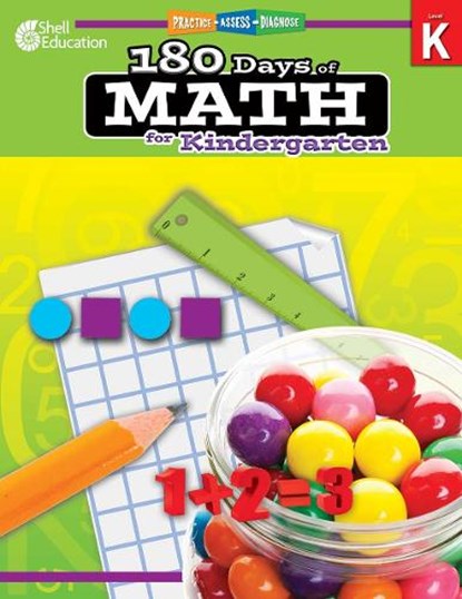 180 Days™: Math for Kindergarten, Jodene Lynn Smith ; Jodene Smith - Paperback Adobe PDF - 9781425808037