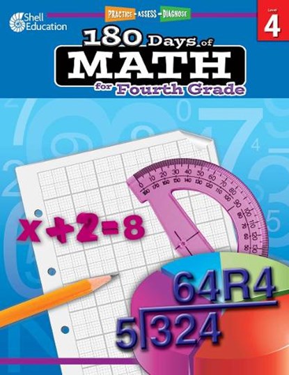 180 Days™: Math for Fourth Grade, Jodene Lynn Smith ; Jodene Smith - Paperback Adobe PDF - 9781425808075