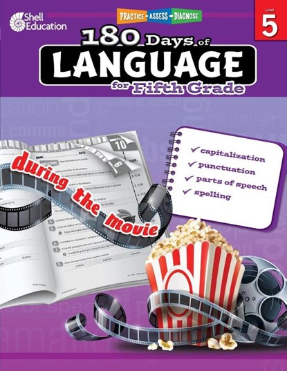180 Days™: Language for Fifth Grade, Suzanne Barchers - Paperback - 9781425811709