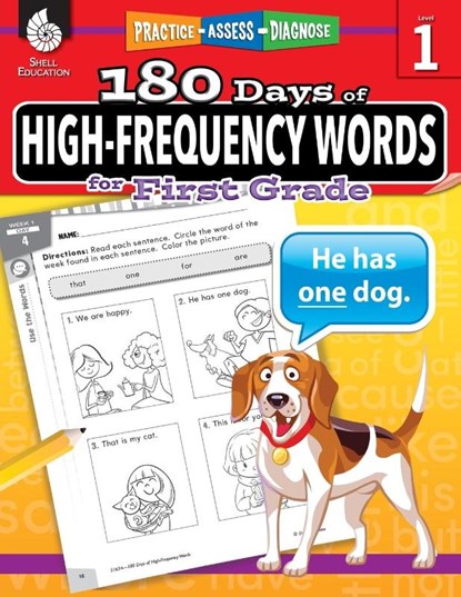 180 Days™: High-Frequency Words for First Grade, Jodene Lynn Smith ; Jodene Smith - Paperback - 9781425816346