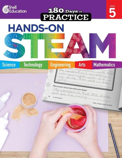 180 Days: Hands-On STEAM: Grade 5, Kristin Kemp - Paperback - 9781425825324