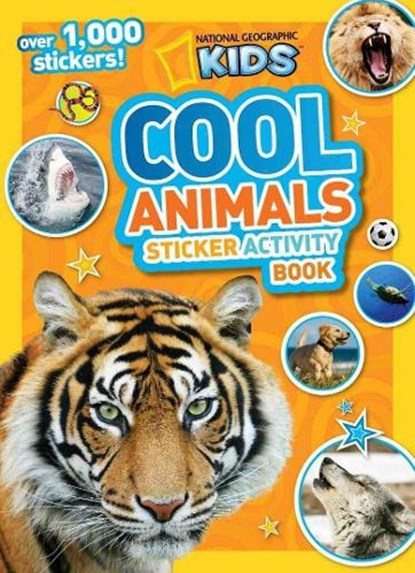 National Geographic Kids Cool Animals Sticker Activity Book, National Geographic Kids - Paperback - 9781426311130
