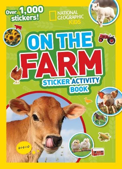 National Geographic Kids On the Farm Sticker Activity Book, National Geographic Kids - Paperback - 9781426320576
