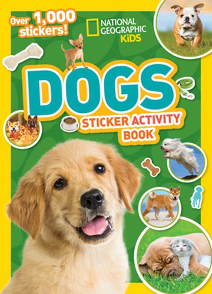 National Geographic Kids Dogs Sticker Activity Book, National Geographic Kids - Paperback - 9781426328015