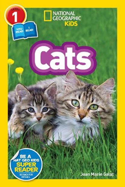 National Geographic Kids Readers: Cats, Joan Marie Galat ; National Geographic Kids - Paperback - 9781426328831