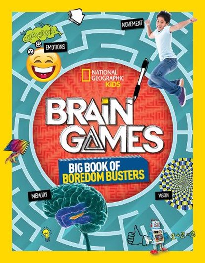 Brain Games, National Geographic Kids ; Stephanie Warren Drimmer ; Dr. Gareth Moore - Paperback - 9781426330179