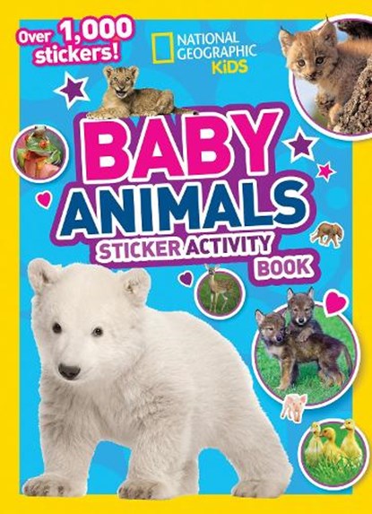 Baby Animals Sticker Activity Book, National Geographic Kids - Paperback - 9781426330209