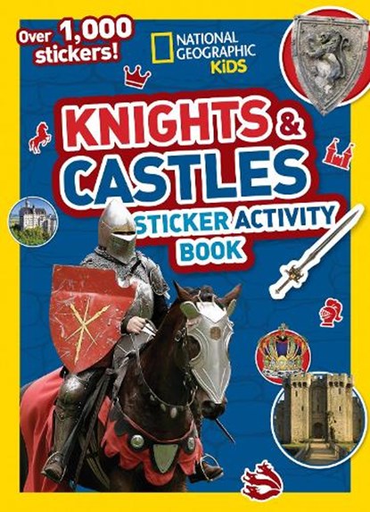 Knights and Castles Sticker Activity Book, National Geographic Kids - Paperback - 9781426336652