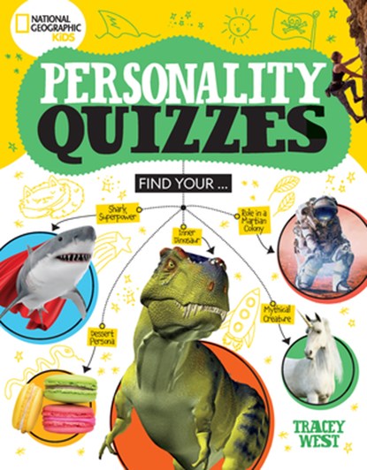 National Geographic Kids Personality Quizzes, Tracey West - Paperback - 9781426373176