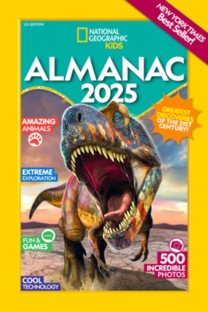 National Geographic Kids Almanac 2025, National Geographic Kids - Paperback - 9781426376023