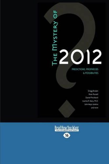 The Mystery of 2012, Gregg Braden - Paperback - 9781427086716