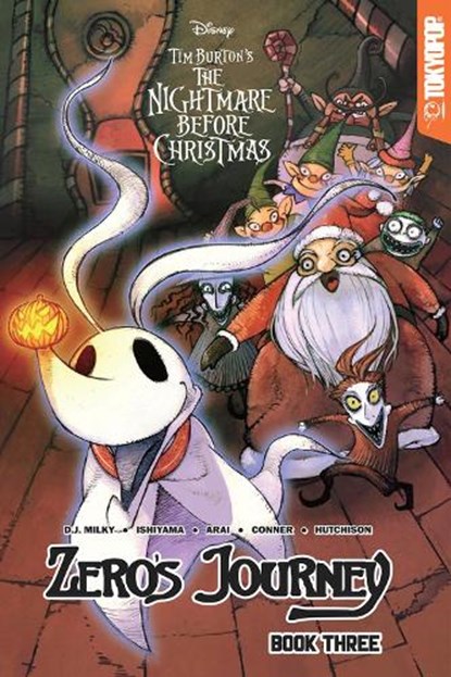 Disney Manga: Tim Burton's The Nightmare Before Christmas - Zero's Journey Book Three, Milky - Paperback - 9781427859051