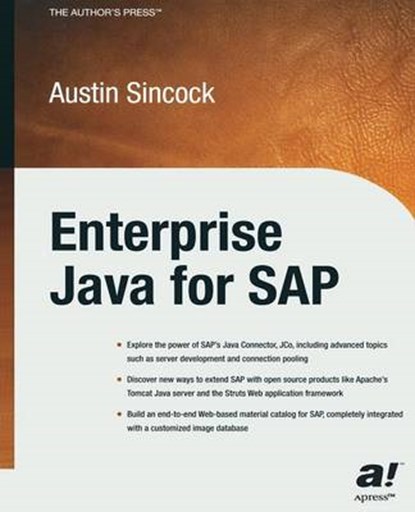 Enterprise Java for SAP, Austin Sincock - Paperback - 9781430254515