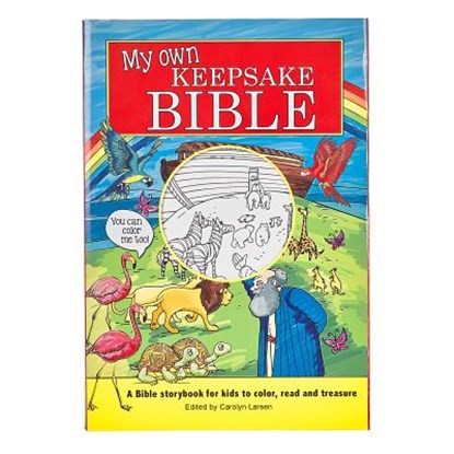 My Own Keepsake Bible: A Kids Bible Storybook to Color, Various - Paperback - 9781432115814
