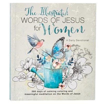 Illustrated Words Jesus for Women Devotional Book, Carolyn Larsen - Paperback - 9781432115975