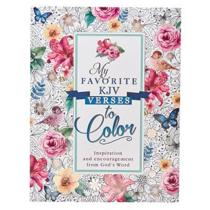 Coloring Book My Favorite KJV Verses, Christian Art Publishers - Paperback - 9781432115982